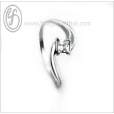 แหวนทองคำขาว แหวนเพชร แหวนคู่ แหวนแต่งงาน แหวนหมั้น - R3049DWG